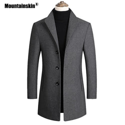 Mountainskin High Quality Men's Wool Jacket