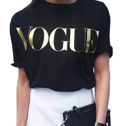 Vogue T-shirt Women Short Sleeve t shirt