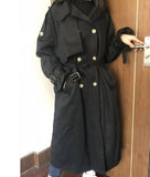 Granbella women winter long trench coat
